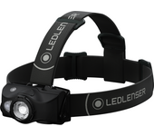 Ledlenser mh8 led câble de charge 600 lm ipx4 noir ( 502156 ) + 1x batterie + câble de charge