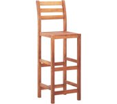 Sillas de cocina 4 unidades madera maciza de acacia