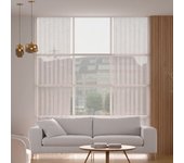 Visillos ignífugos visillos ignífugos biso color nuclear 40x40 - cortinadecor