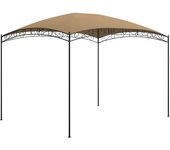 Gazebo resistente con toldos para fiestas al aire libre - 3x4x2,65m