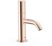 Tres 26190301op study exclusive grifo monomando para lavabo oro rosa 24k