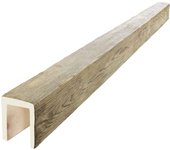 Viga imitación madera 15cm de ancho x 18cm de alto x 3m de largo color miel decorativa de poliuretano vu0005-m
