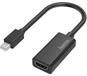 Hama 00200332 adaptador de cable de vídeo mini displayport hdmi negro