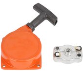 Juego de extractor manual de arranque de retroceso de aluminio para desbrozadora oleomac efco, material de aleación muy adecuado, fácil instalación