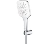 Grohe 26589ls0 - rainshower smartactive 130 cube conjunto de ducha con soporte 3 chorros