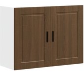 Armario de pared cocina porto madera ingeniería roble marrón