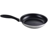 Sartén 20cm inducción acero inoxidable, antiadherente titanio ecológico sin pfoa vitrocerámica, fagor, acero inoxidable, , inoxtherm