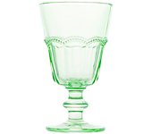 4x copas de vidrio flamingo, 180 ml, verde, marca h&h