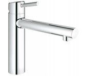Mezclador monomando de fregadero grohe concetto con caño medio-alto, 31128001, color: cromo