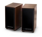 Juego de altavoces esperanza 2.0 folk 2.0 canales 6 w madera