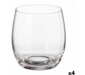 Set de vasos bohemia crystal clara 410 ml cristal 6 piezas (4 unidades)