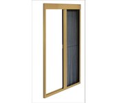 Cortina mosquitera plisada irs opera 120x240 cm bronce