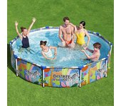 Piscina bestway steel pro frame 305x66 cm