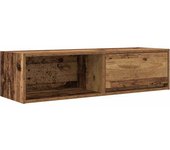 Mueble para tv | mueble de salón | mesa de tv madera contrachapada envejecida 100x31x25,5 cm cfw25845