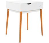 Tocador | mesa tocador | tocador de maquillaje con espejo de mdf 60x50x86 cm cfw64757