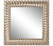 Espejo de pared home esprit dorado resina espejo 95 x 8 x 95 cm
