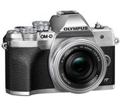 Olympus om-d e‑m10 mark iv + ed 14-42mm f3.5-5.6 ez 4/3 milc 20,3 mp live mos 5184 x 3888 pixeles plata