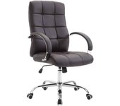 Silla de oficina mikos marrón