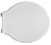 Asiento wc para wc pozzi ginori forma monte bianco 2 bisagras blancas con trabillas