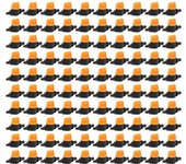 100 uds válvulas de agua para manguera de pvc válvula de púa de 4m mini válvula de tubo de riego cultivo de plántulas de jardín
