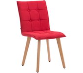 Silla miller tela natura roja
