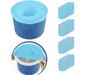 20 calcetines reutilizables superelásticos para piscina, spa, bomba y cesta.