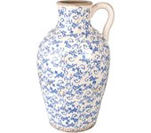 Jarron mediano porcelana azul/blanco