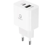 Cargador de baterías de pared doble salida carga rápida entrada 110-240v