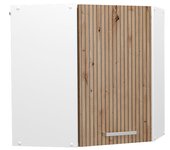 Vicco armario colgante de esquina r-line, roble artesanal, 57 cm