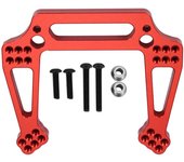 Torre de amortiguación de alta resistencia de aleación de aluminio mejorada para el control remoto del vehículo rc traxxas slash (rojo)