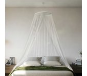Mosquitera para cama malla 220 blanca 56x56x220 cm