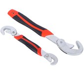 Juego de llaves de tuerca ajustables multifunción de 2 uds, juego de llaves universales, llave de mano multiusos de doble uso, herramientas de repar