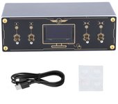 Medidor de potencia oled, conmutador usb, 6 canales, apagado automático, tipo c