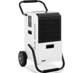 Deshumidificador - 50 l / 24 h - 40 - 65 m² - 628 m³/h - 7 l - con asa