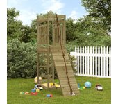 Vidaxl parque infantil de exterior madera de pino impregnada