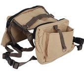 Paquete de alforjas para perros, mochila de senderismo para perros, bolsa de sillín para perros, chaleco para exteriores, paquete para perros para via