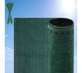 Pantalla de privacidad verde pantalla de privacidad para balcón panel de valla panel de malla protector de pantalla de 1x20m verde