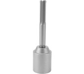 Accesorio para destornillador de poste en t, vástago de 5 orificios de acero inoxidable, broca de acero