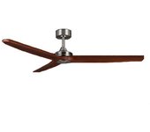 Ventilador de techo boreas 100 cm madera oscura
