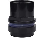 Juego de 5 piezas de conector de tubo recto para tubería de agua de acuario de pvc, accesorios para pecera (50 mm)