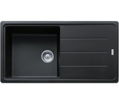 Franke basis bfg 611-97 fregadero 97x50 cm con escurridor reversible, fragranit +, onyx (bfg611-97on)