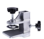 Abrazadera para brazos de mesa de aseo para mascotas, abrazadera para brazo de aseo ajustable, aluminio d