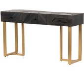 Consola madera metal kuwait 145x45x80 cm