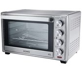 Horno eléctrico sobremesa convención y rustidor 45l. 2000w. temperatura hasta 230ºc, temporizador con apagado 60 min, acero