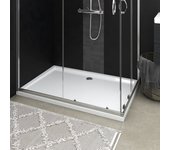 Plato de ducha | bandeja de ducha rectangular abs 80x120 cm cfw23024