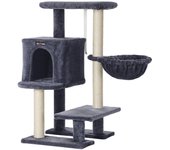 Torre rascadora para gatos 84 cm gris antracita 12_0001134