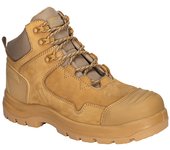 Botas de seguridad con puntera antiabrasión, piel nubuck fd04