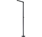 Mice - ducha exterior para piscina/jardin/area de spa/griferia exterior de aceri inoxidable s316 / columna de ducha de exterior (negro mate)