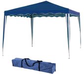 Carpa gazebo plegable con orificio de ventilación superior de acero y tela de 3x3 metros