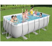 Piscina rectangular de acero bestway 412x201x122 cm